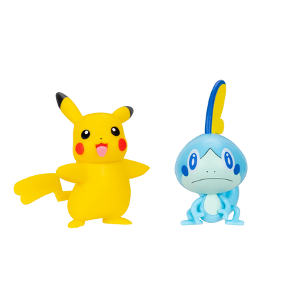 Pokemon Set Figuras De Batalla - Pikachu - Sobble