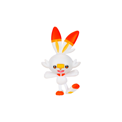 Pokemon Set Figuras De Batalla - Pikachu - Scorbunny