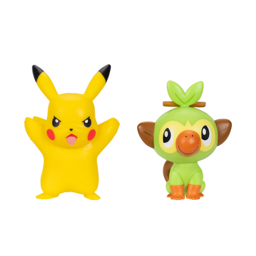 Pokemon Set Figuras De Batalla - Pikachu - Grookey