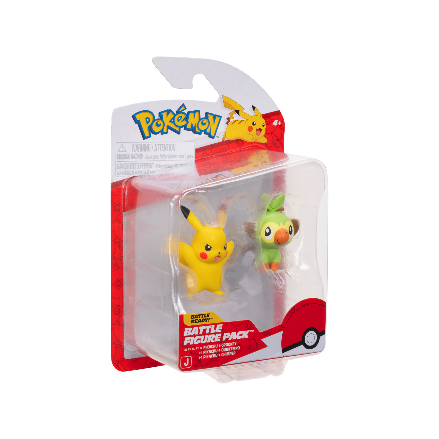 Pokemon Set Figuras De Batalla - Pikachu - Grookey