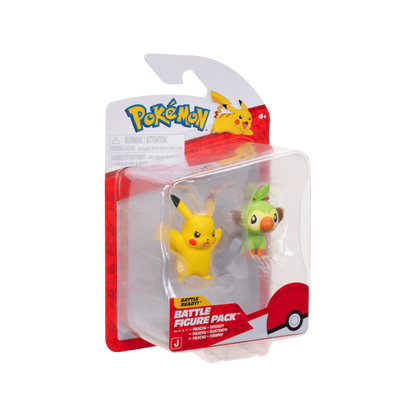 Pokemon Set Figuras De Batalla - Pikachu - Grookey
