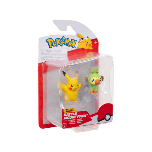 Pokemon Set Figuras De Batalla - Pikachu - Grookey