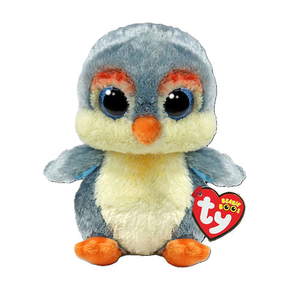 Ty Beanie Boos Fisher Pinguino Gris Regular