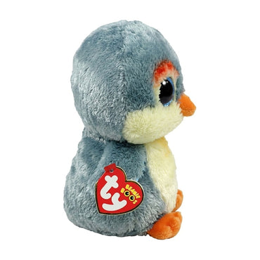 Ty Beanie Boos Fisher Pinguino Gris Regular