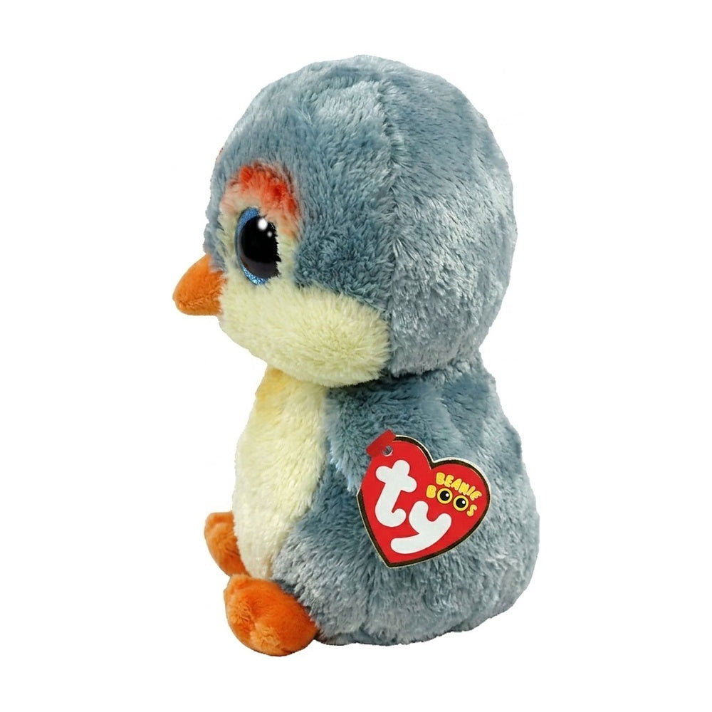Ty Beanie Boos Fisher Pinguino Gris Regular