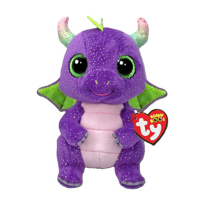Ty Beanie Boos Daphne Dinosaurio Violeta Regular