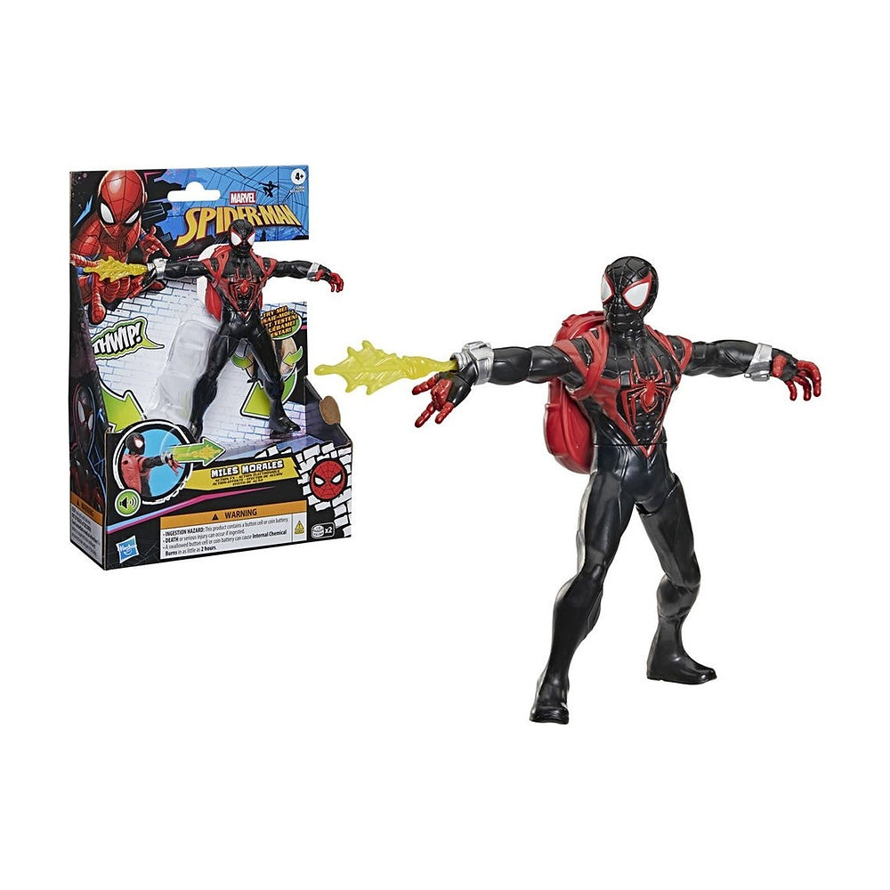 Figura Spiderman 15cm Con Movimiento - Miles Morales