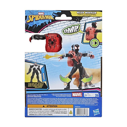 Figura Spiderman 15cm Con Movimiento - Miles Morales