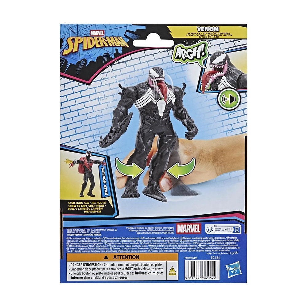 Figura Spiderman 15cm Con Movimiento - Venom