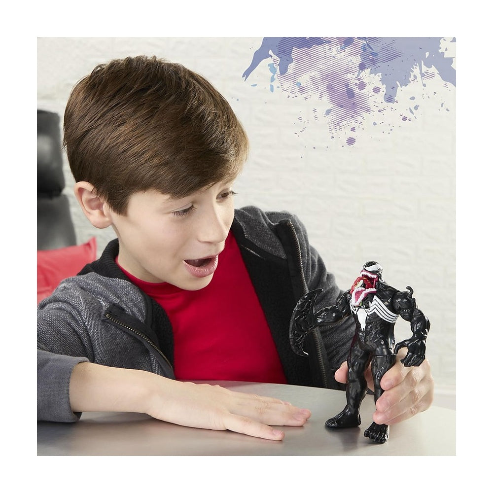Figura Spiderman 15cm Con Movimiento - Venom