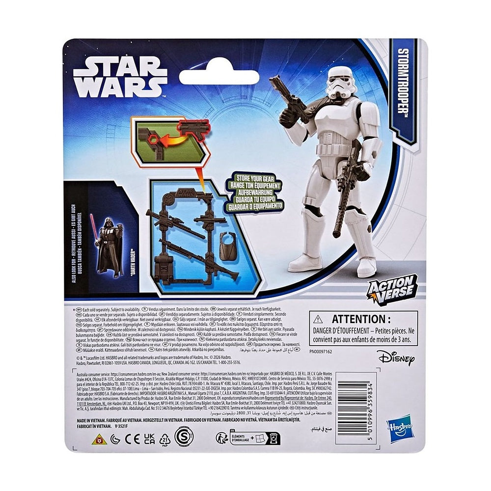Figura Star Wars Con Accesorio Saga 11 cm - Stormtrooper
