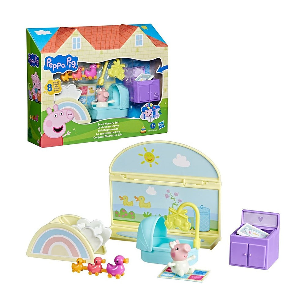 Peppa Pig Set De Accesorios Para Las Habitaciones - La Canastilla De Evie