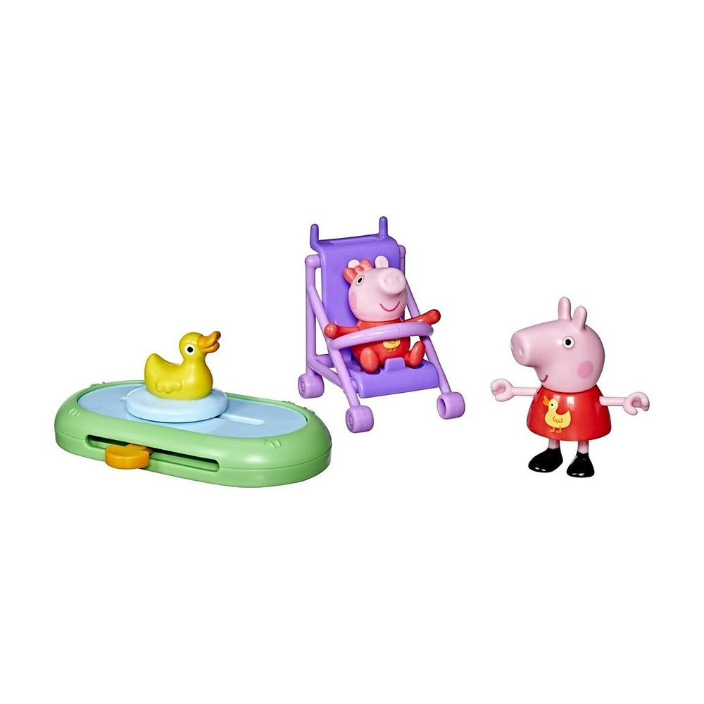 Peppa Pig Playset - Peppa Y Evie Van Al Parque