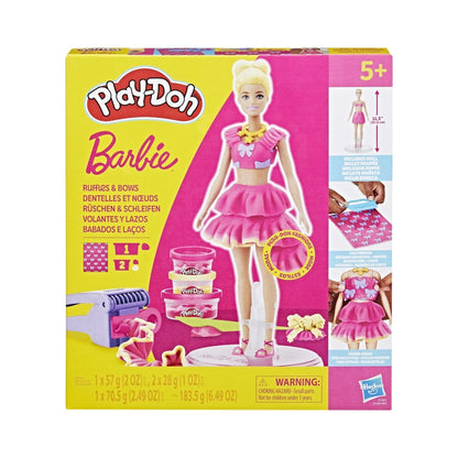 Play-doh Barbie Muñecas - Volantes Y Lazos