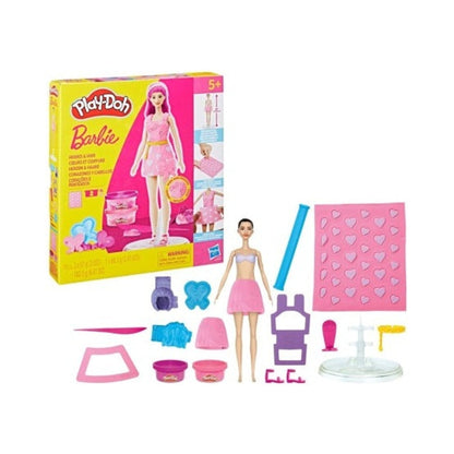 Play-doh Barbie Muñecas - Corazones Y Cabellos