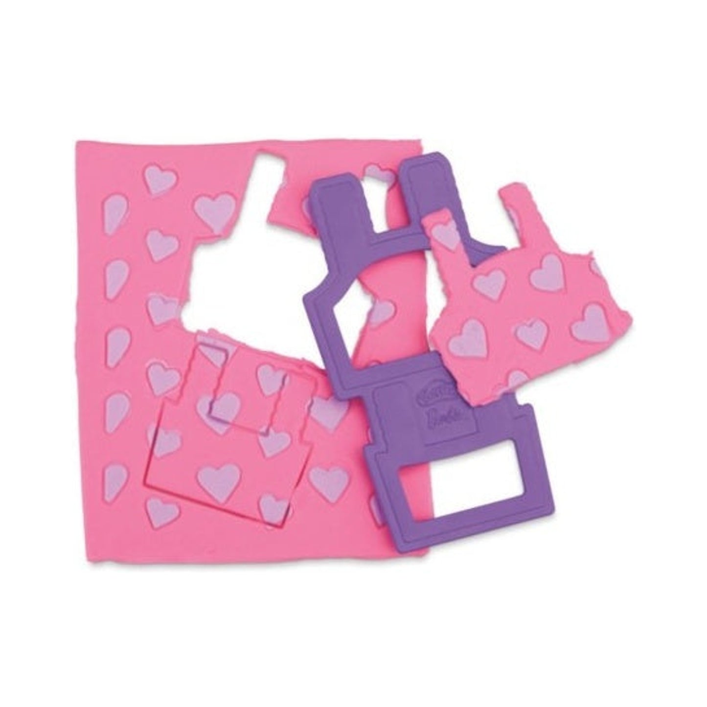 Play-doh Barbie Muñecas - Corazones Y Cabellos