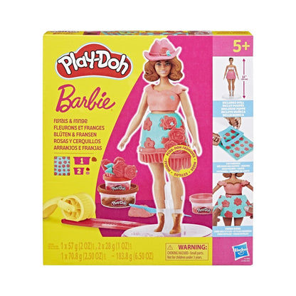 Play-doh Barbie Muñecas - Rosas Y Cerquillos