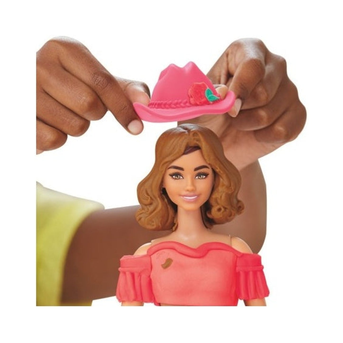 Play-doh Barbie Muñecas - Rosas Y Cerquillos