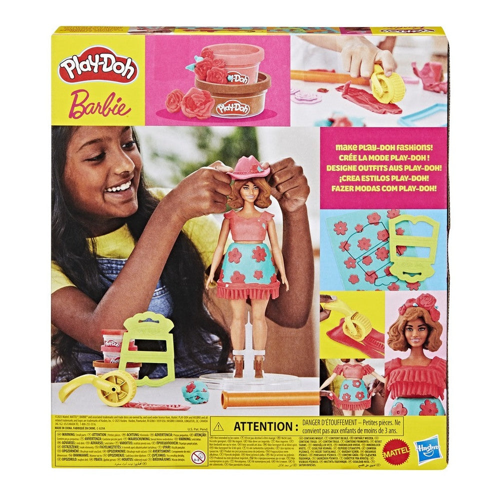Play-doh Barbie Muñecas - Rosas Y Cerquillos