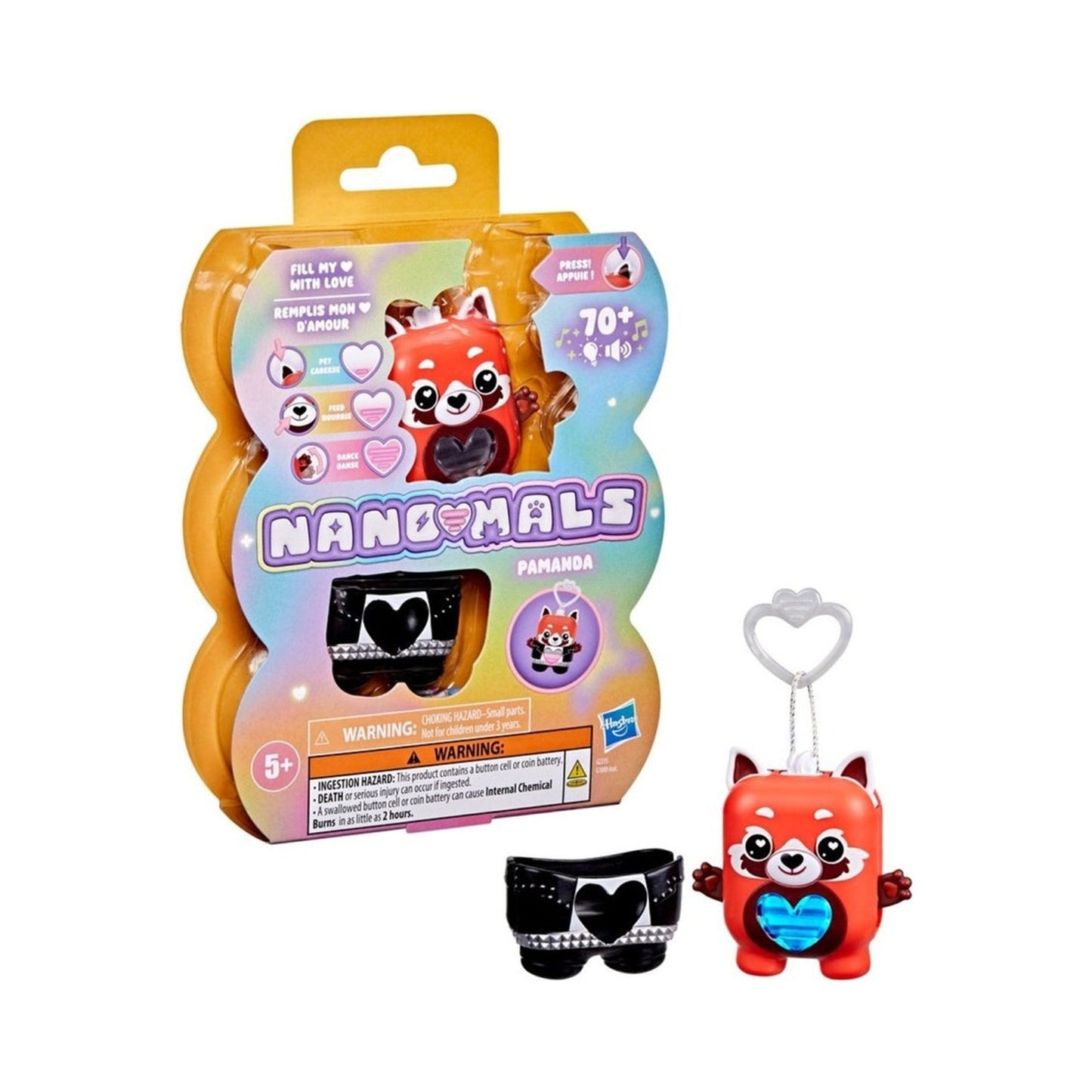 Hasbro Nano-Mals Pamanda La Panda Roja