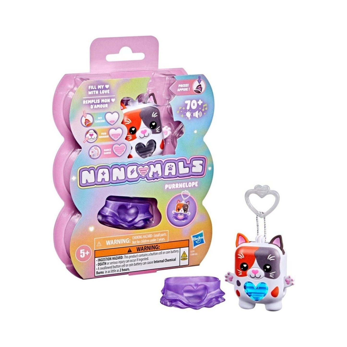 Hasbro Nano-Mals Purrnelope La Gatita De Calicó