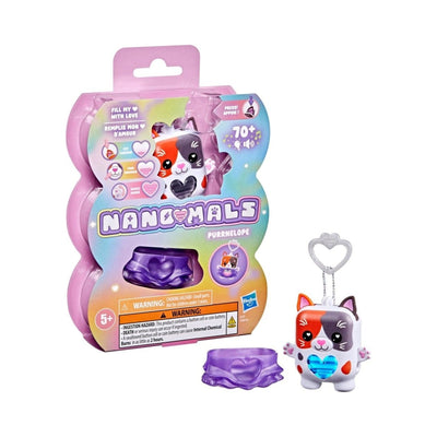 Hasbro Nano-Mals Purrnelope La Gatita De Calicó