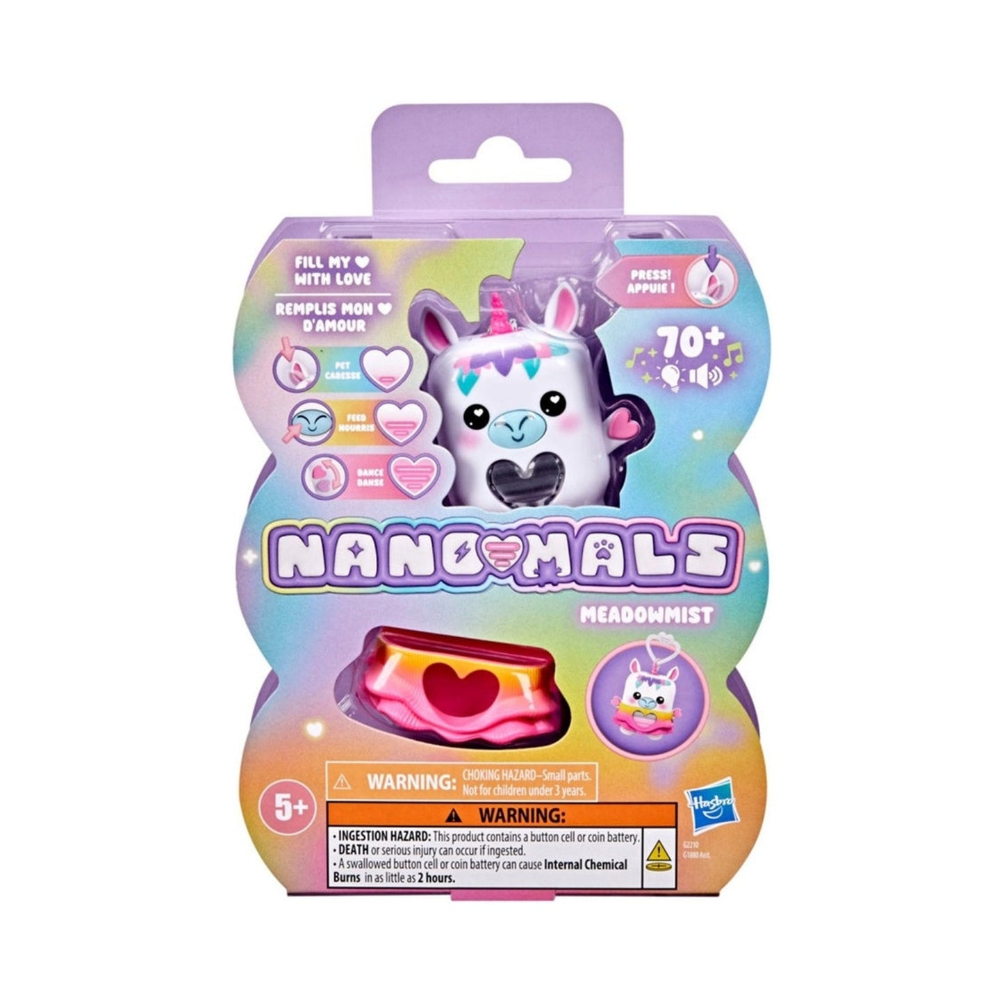 Hasbro Nano-Mals Meadowmist La Unicornio