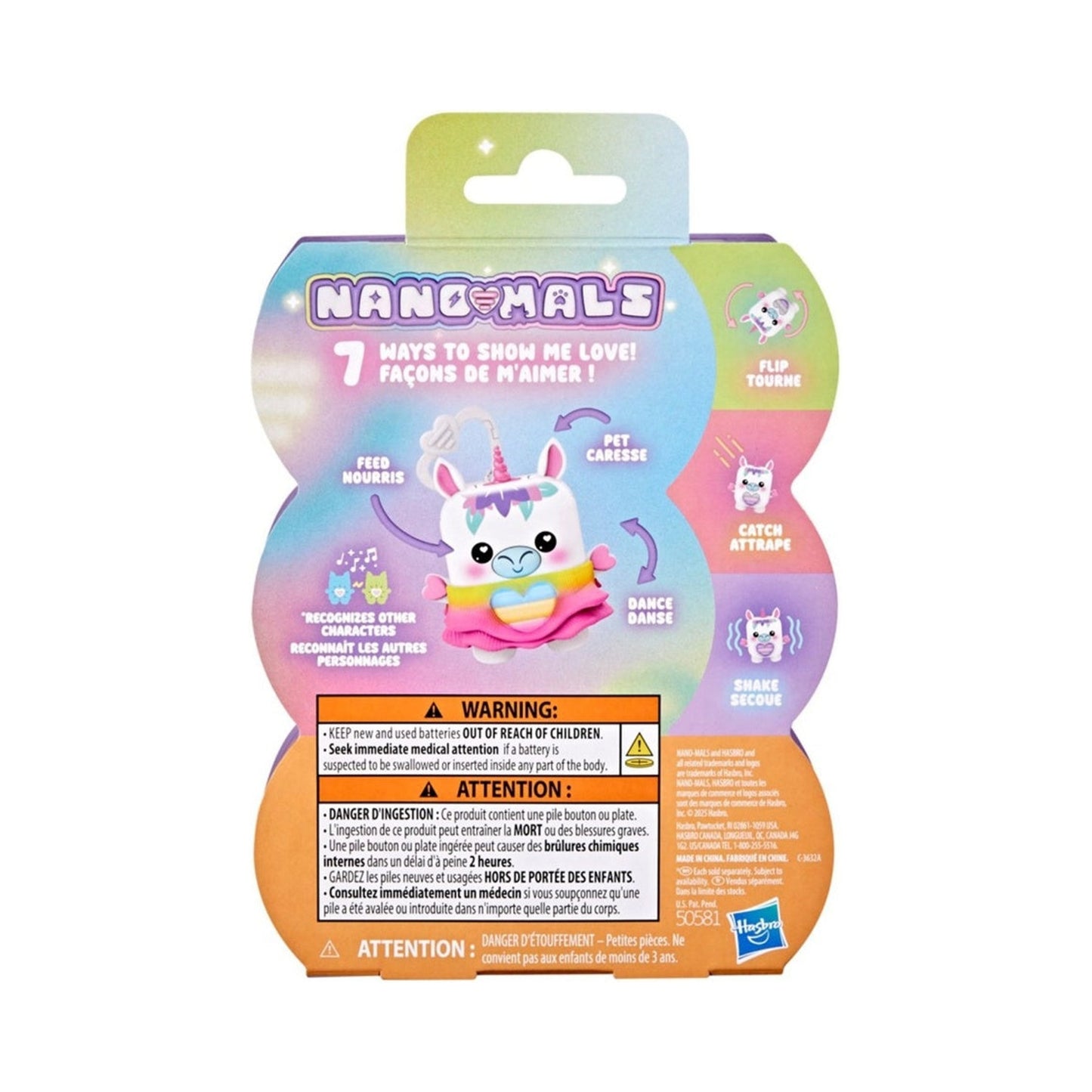 Hasbro Nano-Mals Meadowmist La Unicornio