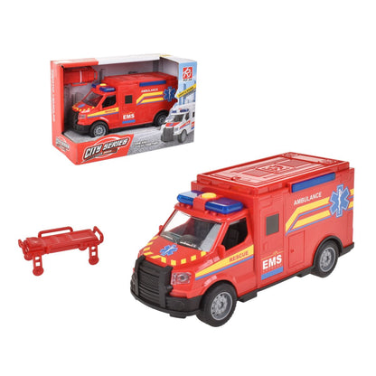 Ambulancia Con Luces Y Sonido