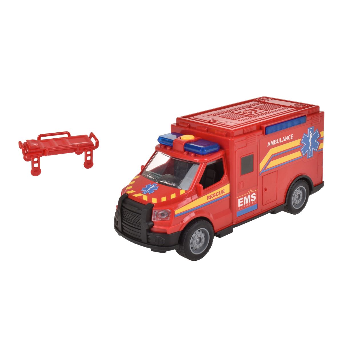 Ambulancia Con Luces Y Sonido