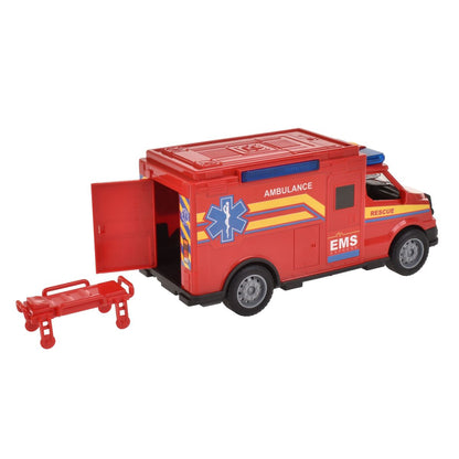 Ambulancia Con Luces Y Sonido