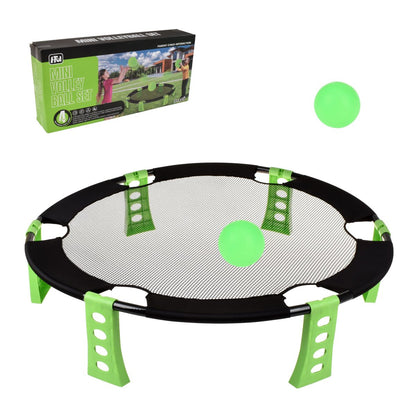 Juego De Rebote Con Red Y Dos Pelotas