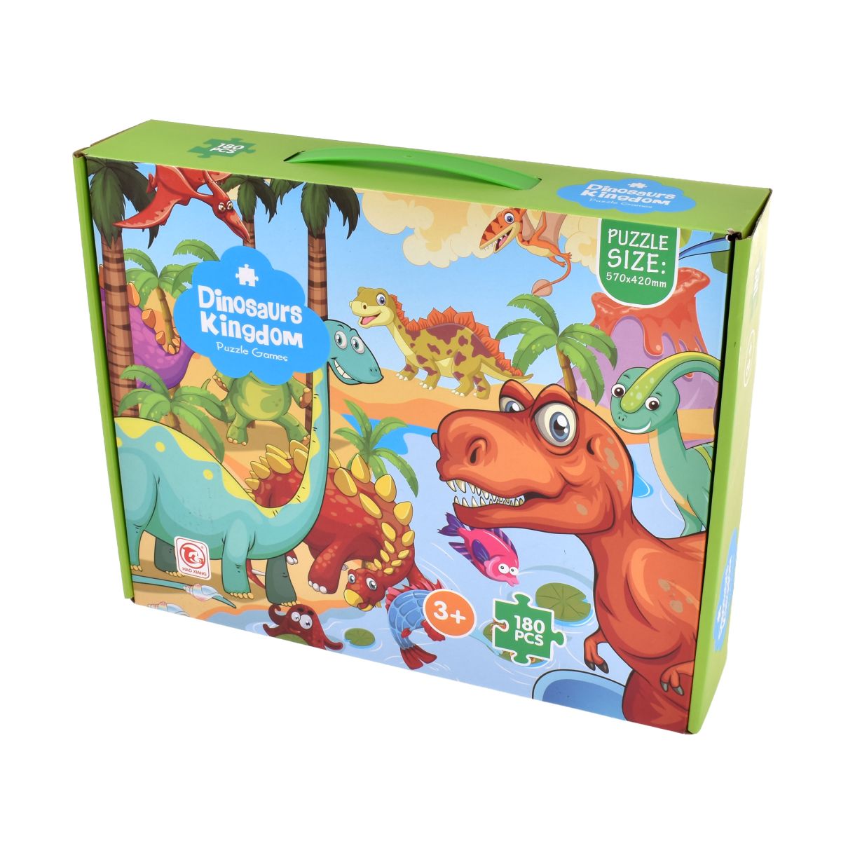 
                        Puzzle Dinosaurio 180 Piezas
                      