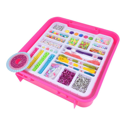 Maleta Con Set De 1000 Mostacillas