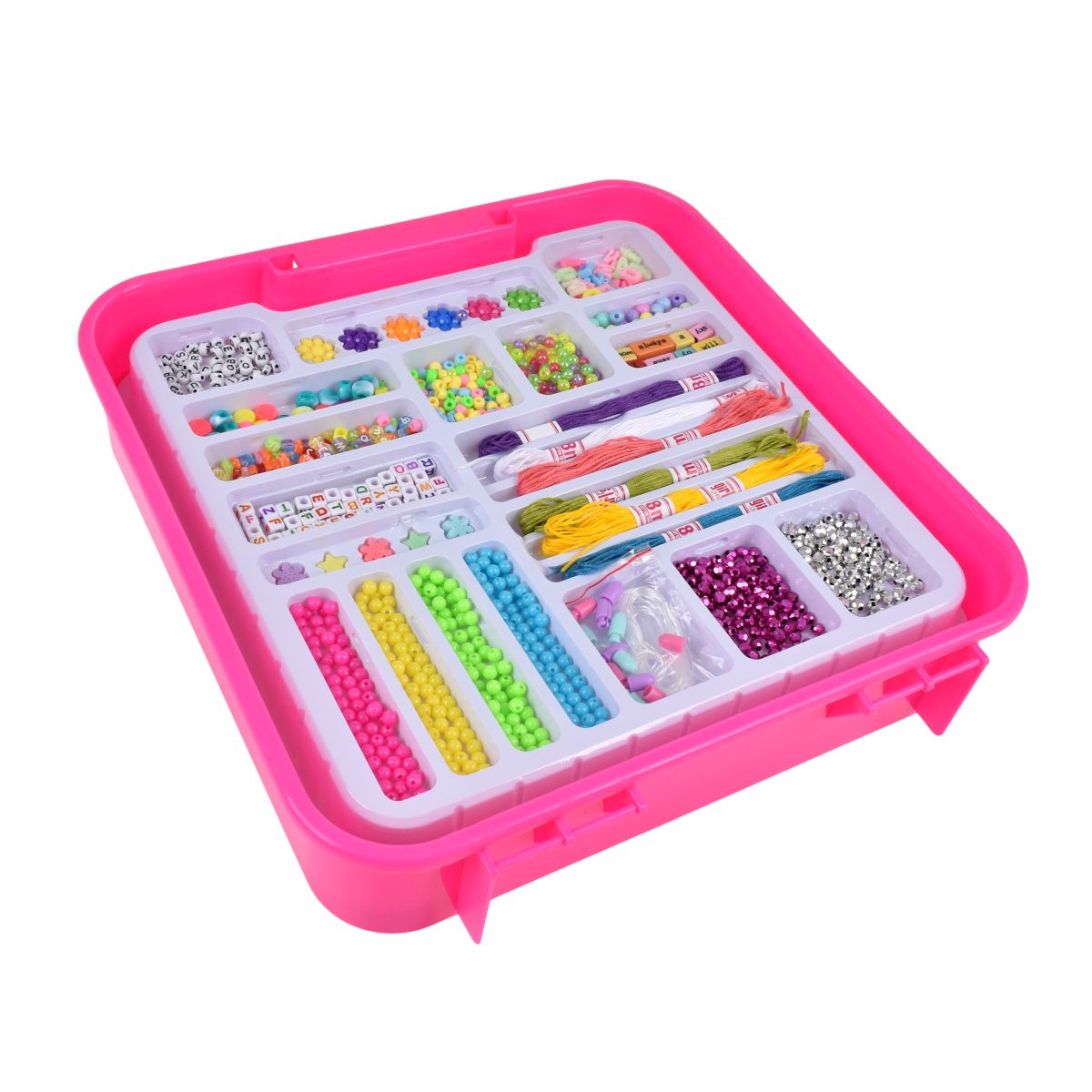 Maleta Con Set De 1000 Mostacillas