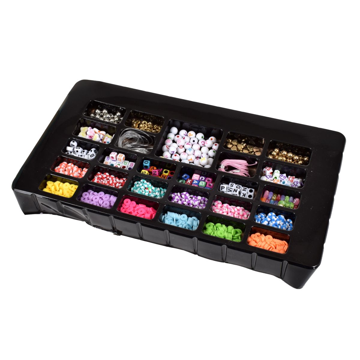 Set De Pulseras Mostacilla Con Letras