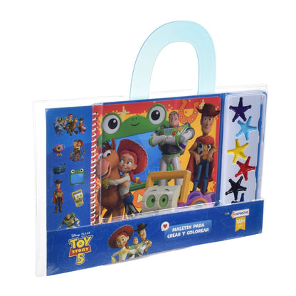 Set De Arte Con Acuarelas Stickers Y Hojas Para Colorear