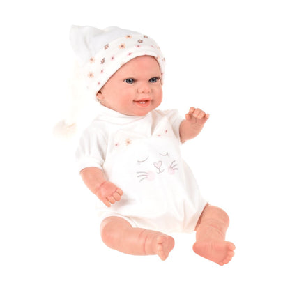 Muñeca Reborn Mar Rosa Con Cojin 35 Cm Arias