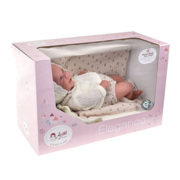 Muñeco De Peso Elegance Babyto Geige Con Manta 35 Cm Arias