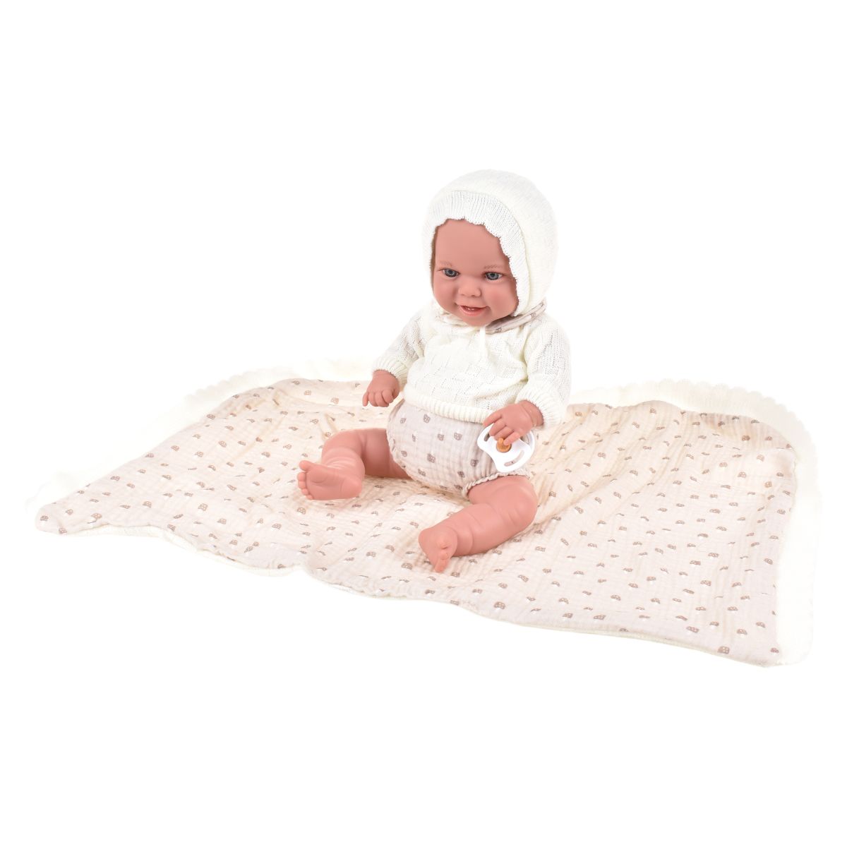 Muñeco De Peso Elegance Babyto Geige Con Manta 35 Cm Arias