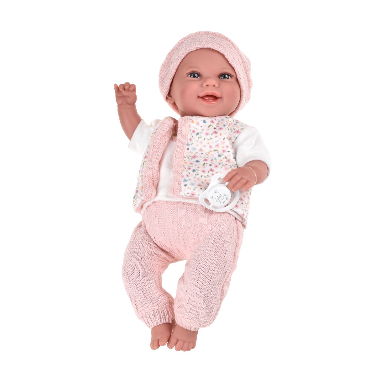 Muñeco De Peso Elegance Babyto Rosa Con Manta 35 Cm Arias
