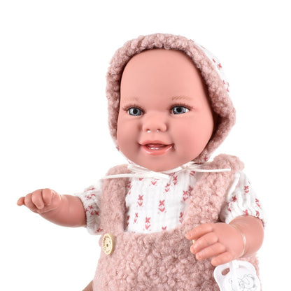 Muñeco De Peso Elegance Babyto Rosa Con Manta 35 Cm Arias