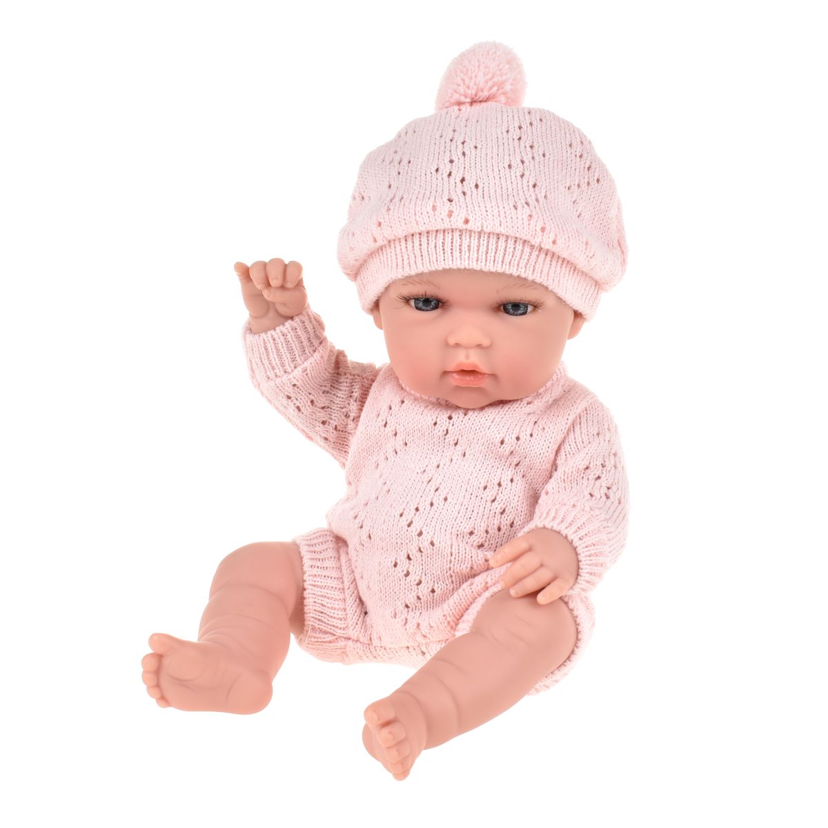 Muñeca Elegance Natal Rosa Con Cojin 30 Cm Arias