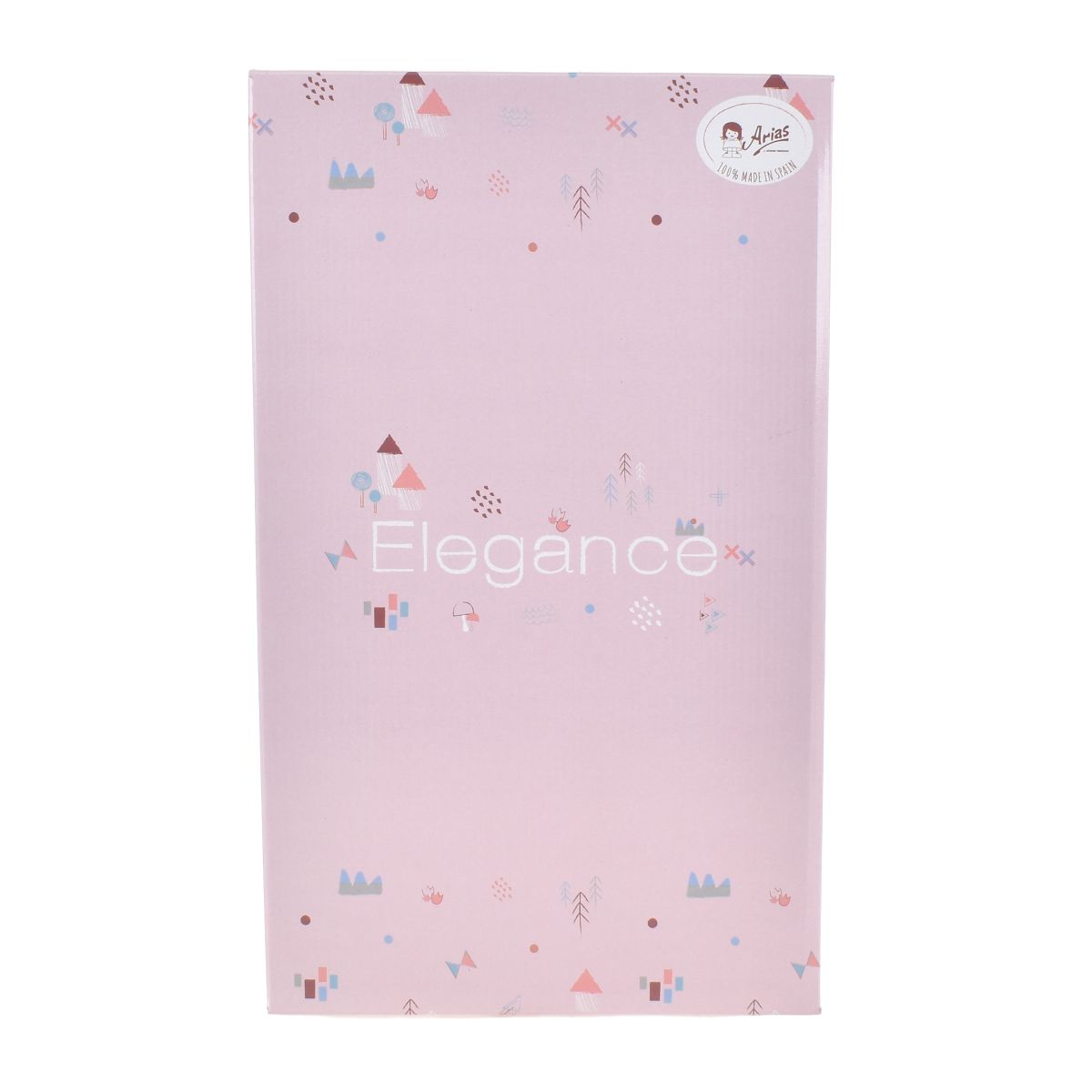 Muñeca Elegance Babyto Rosa Con Capazo 33 Arias