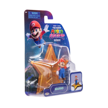 Mini Figura 4 Cm Nintendo Pelicula - Mario