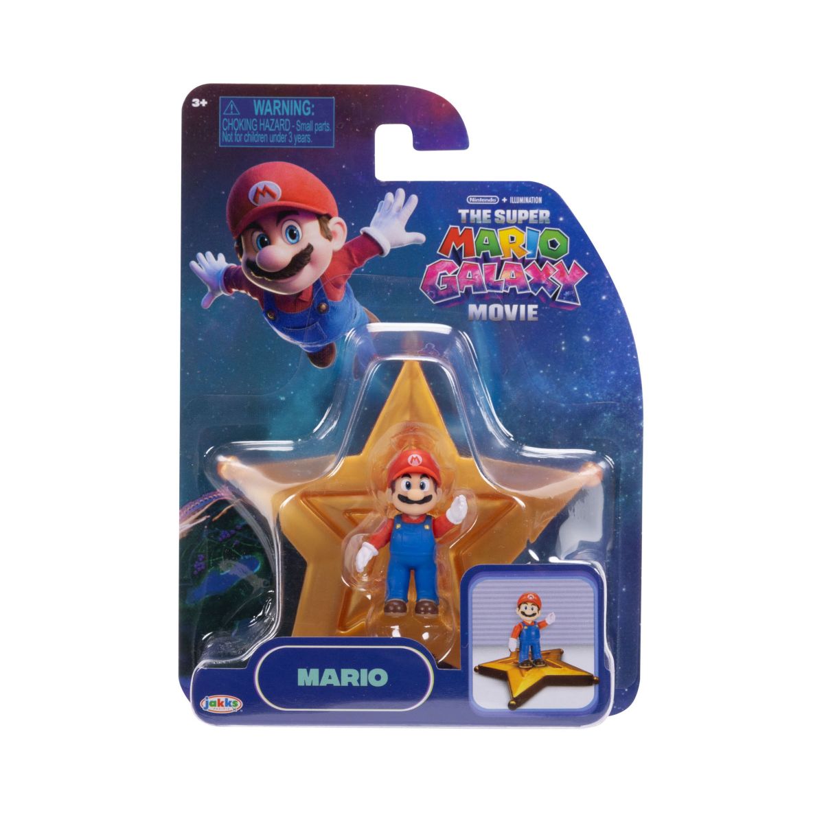 Mini Figura 4 Cm Nintendo Pelicula - Mario