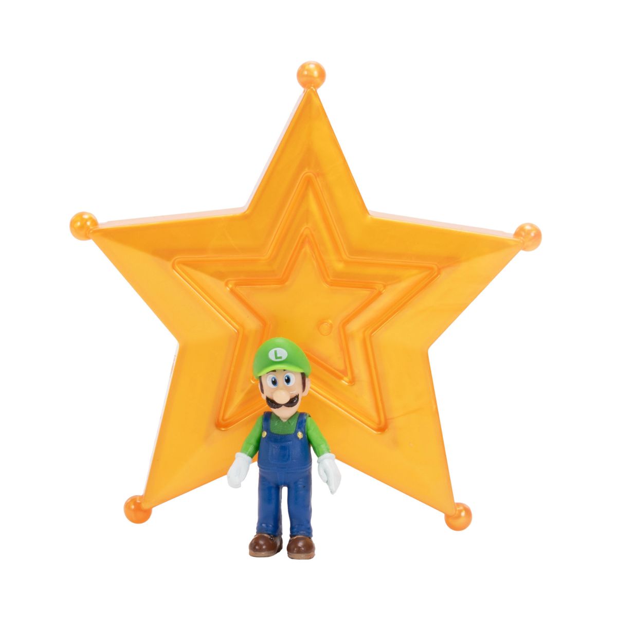 Mini Figura 4 Cm Nintendo Pelicula - Luigi