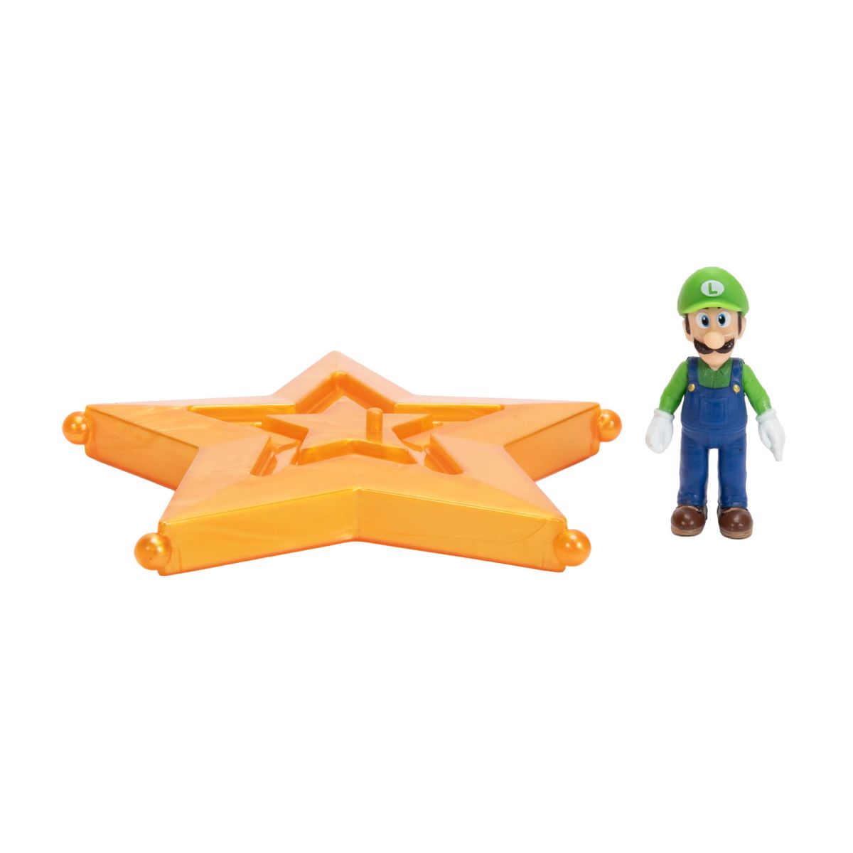 Mini Figura 4 Cm Nintendo Pelicula - Luigi