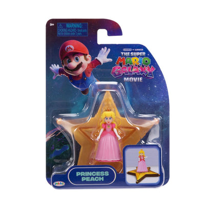 Mini Figura 4 Cm Nintendo Pelicula - Princesa Peach