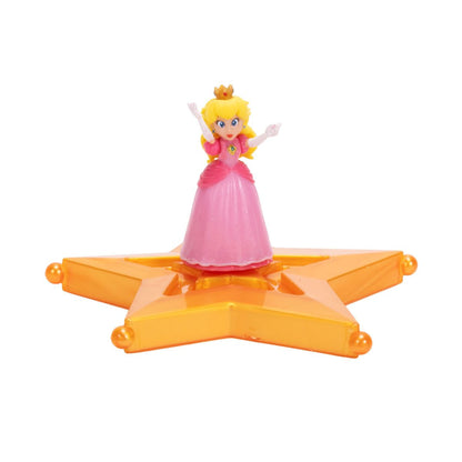 Mini Figura 4 Cm Nintendo Pelicula - Princesa Peach